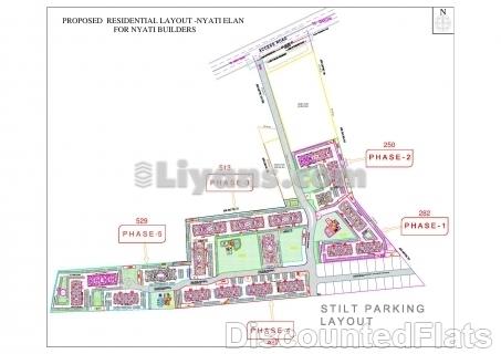 Location Map of 2 Bhk Apartments In Wagholi At Nyati Elan
